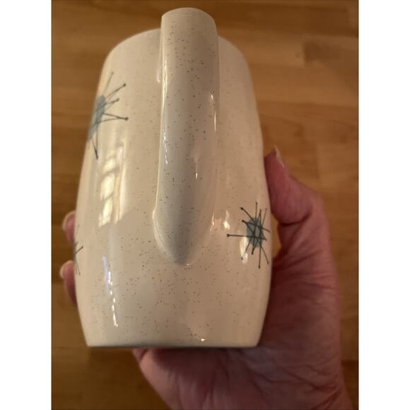 Franciscan Atomic Starburst RARE Grand Mugs SET Of 2 PERFECT VINTAGE - Picture 6 of 8